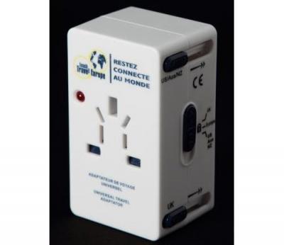 Adaptateur de voyage Leach Travel Europe EUR/USA/UK