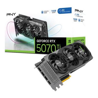 Carte Graphique PNY Nvidia GeForce RTX 5070 Ti 16GB OC 