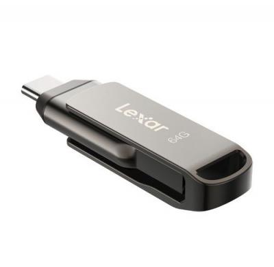 Cl&eacute; USB Lexar Cl&eacute; 64Go USB 3.1 + Type C JumpDrive D400