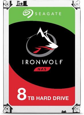 Disque dur interne SEAGATE 8To IronWolf SATA 7200rpm 64MO 