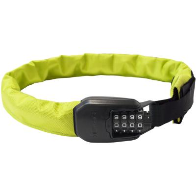 Antivol &agrave; cha&icirc;ne portable Hiplock SPIN - Neon Yellow