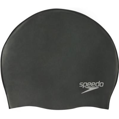 Bonnet de bain Speedo (moul&eacute; en silicone) - Taille unique Noir