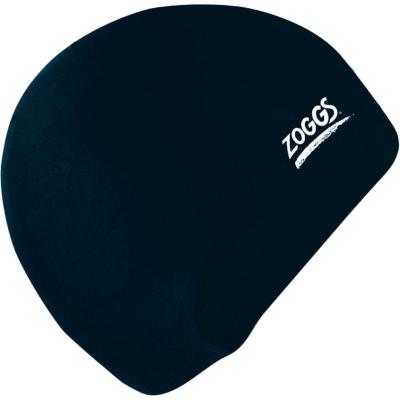 Zoggs Silicone Bonnet de Natation Pour Adulte, Noir, Taille unique