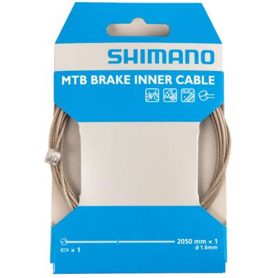 C&acirc;ble de frein interne VTT Shimano (acier inoxydable) - 2050mm -