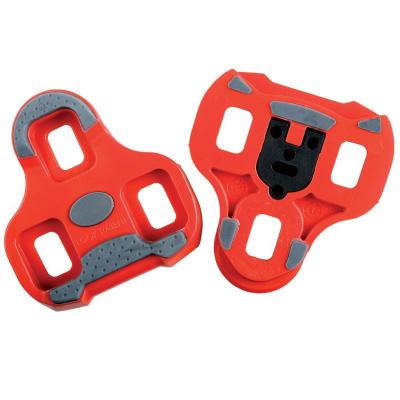 Cales p&eacute;dales route Look Keo Grip rouges 9&deg; anti-glisse