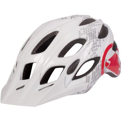 Endura - Hummvee Helm - Casque de cyclisme taille 51-56 cm - S/M, gris/blanc