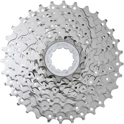 SHIMANO Unisex cassette sora 9-voudig Kassette, silber, 12-25T EU