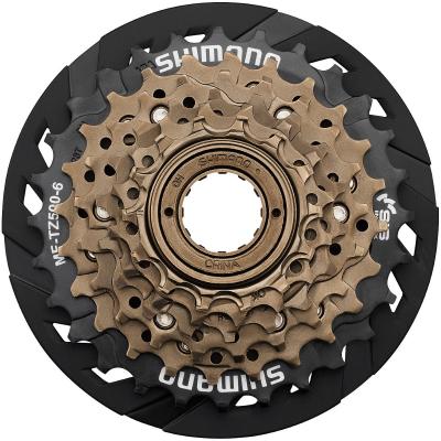 Cassette Shimano Tourney TZ500 (7 vitesses) - 14-28t Black-Gold