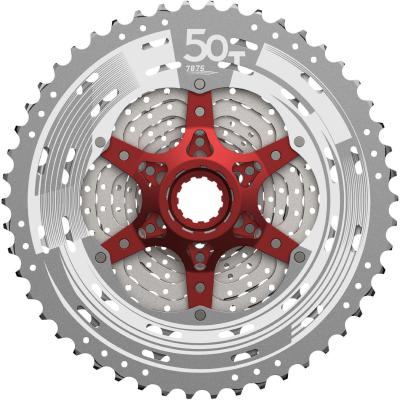 Cassette SunRace RX80 (11 vitesses) - Argent} - 11-50t}, Argent}