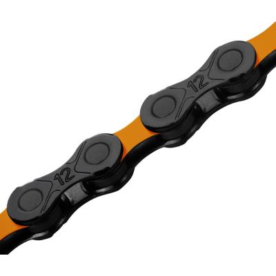 KMC Chain de v&eacute;lo DLC 12 126 Schakels - Oranjezwart (272G)