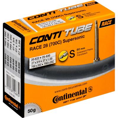 Continental Supersonic Presta 60 Mm Inner Tube Noir 700 / 20-25