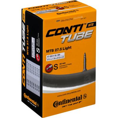 Continental chambre a air 27 5 x 1 75 2 4 light presta ref 0182341