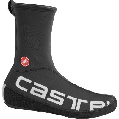 Couvre-chaussures Castelli Diluvio UL - XXL Black/Silver Reflex