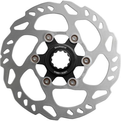SHIMANO Disco 160mm Center Lock-SM-RT70 Ice-Tech Argent/Noir