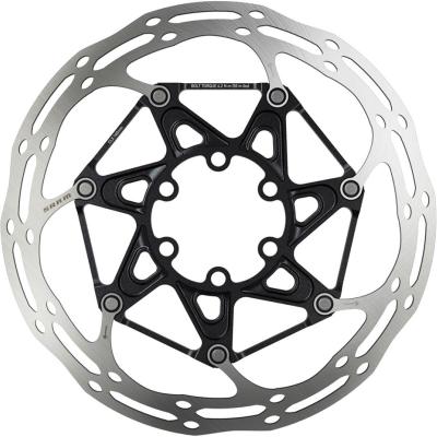 Disques sram rotor centerline 2p 180mm black ti rounded