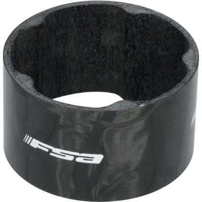 Entretoise de jeu de direction FSA (carbone unidirectionnel) - Noir