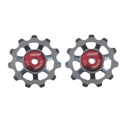Bbb paire de galets aluboys roulements ceramique 9 10 11 vitesses