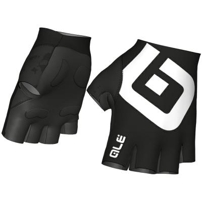 Gants Al&eacute; Air courts noir blanc - S