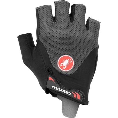 Gants courts Castelli Arenberg Gel 2 - Gris fonc&eacute;} - S}, Gris fonc&eacute;}