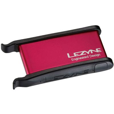 Kit de rustines et d&eacute;monte-pneu Lezyne - Rouge