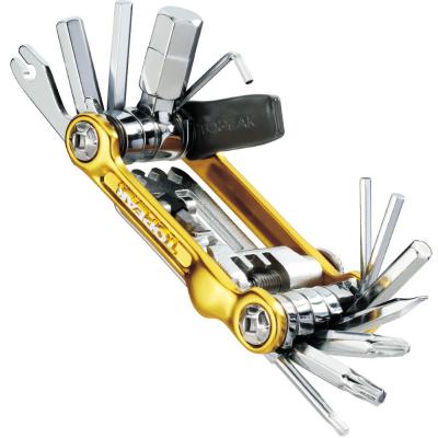Topeak outils multifonctions mini 20 pro - 20 outils pliants - dore