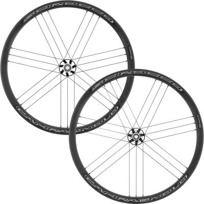 Paire de roues de route Campagnolo Scirocco DB BT12 - Black Shimano