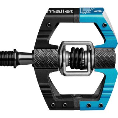 Paire de pedales automatiques crankbrothers mallet enduro ls bleu noir