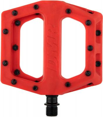 Paire de pedales plates dmr v11 rouge
