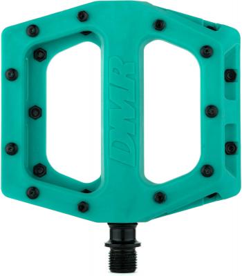 Paire de pedales plates dmr v11 turquoise