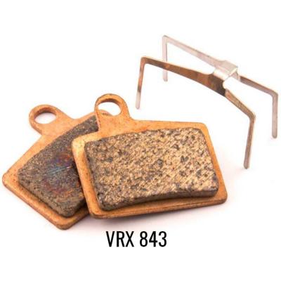 Plaquettes de frein &agrave; disque Clarks (m&eacute;tal fritt&eacute;, paire) - VRX843