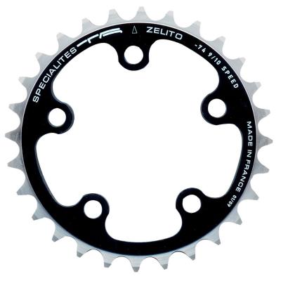 Plateau interne de route TA 74 PCD Zelito Triple (24-30 dents), Silver