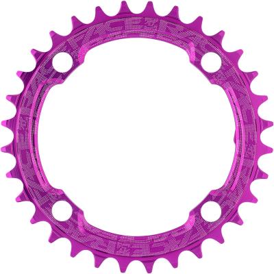 Plateau simple Race Face (large/&eacute;troit) - 30t 4-Bolt 104mm 104 Mauve