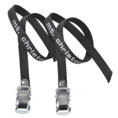 Courroie pour cale pied Zefal Christophe en nylon noir (paire)