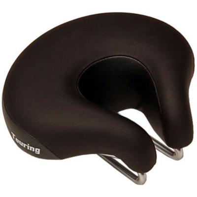 Selle ISM Touring - Noir} - 175mm Long x 195mm Wide, Noir}
