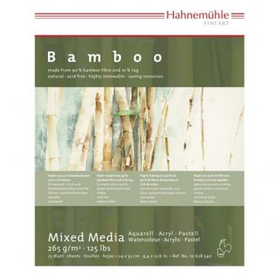 Bloc De Papier Bamboo Multitechniques 265 G Sur M&sup2;