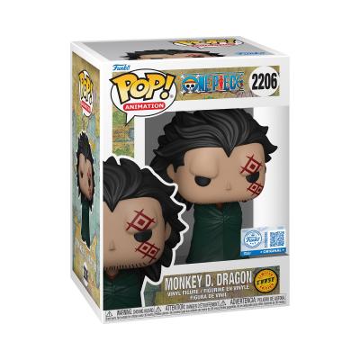 Figurine Funko Pop - One Piece N&deg;2206 - Monkey D. Dragon [Avec Chase] (88574)