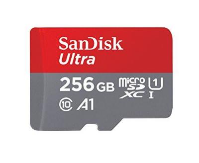 Carte m&eacute;moire micro SD Sandisk MSD 256GB ULTRA A1***