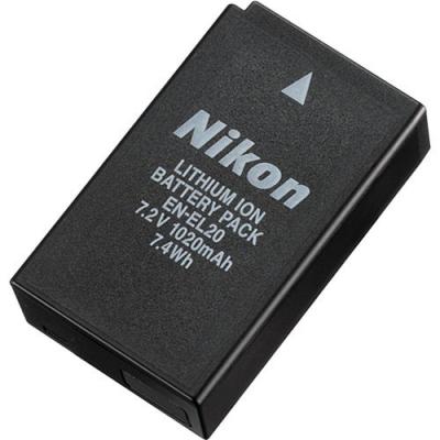 Batterie appareil photo Nikon EN-EL20 pour Nikon 1 J1, J3 et COOLPIX A