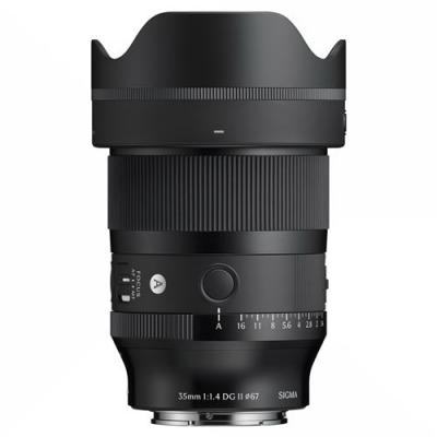 Objectif &agrave; Focale fixe Sigma DG II Art 35 mm f/1.4-16 Noir pour Sony E