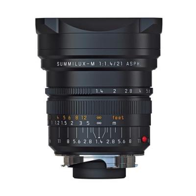 Objectif hybride Leica Summilux-M 21 mm f/1.4 ASPH. Noir