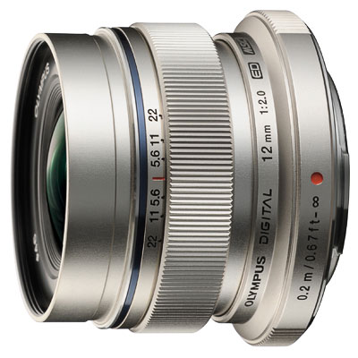 OLYMPUS Objectif M.ZUIKO ED 12 mm f/2 Silver
