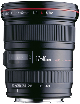 Objectif zoom Canon EF 17-40mm f/4L USM