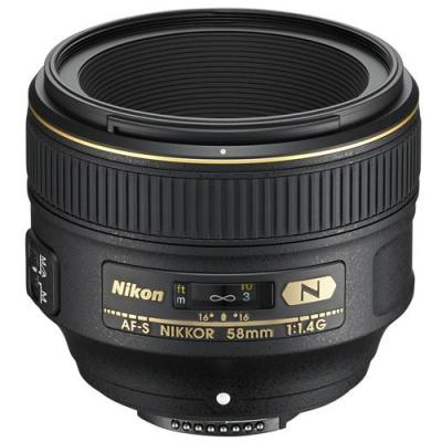 Nikon 58 mm / F 1.4 AF-S G Objectifs