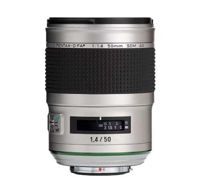 Pentax 50 Mm F1.4 Star Dfa Sdm Aw Ed Argent&eacute;