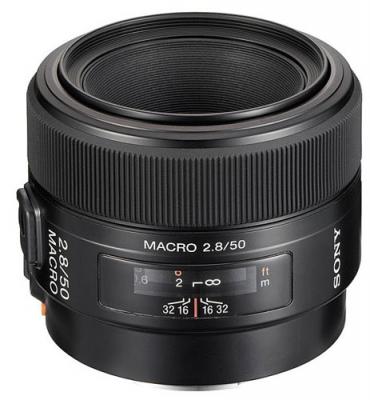 Objectif reflex Sony A 50 mm f/2.8 Macro