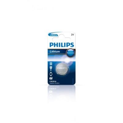 Pile CR2016 / DL2016 Philips Bouton Lithium 3V