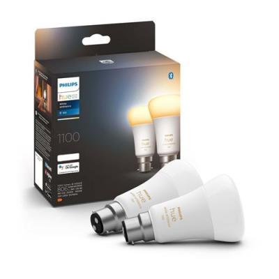 Ampoule Connect&eacute;e Philips Hue Wa 75w Pack De 2 Standard B22