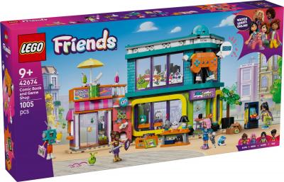 LEGO&reg; Friends 42674 La boutique de BD et de jeux