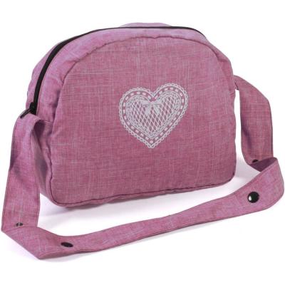BAYER CHIC 2000 Sac &agrave; langer pour poup&eacute;e Jeans pink