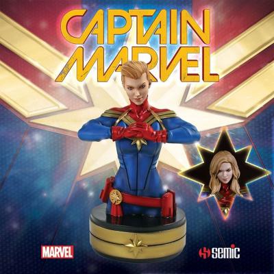 Buste - Marvel - Captain Marvel : Carol Denvers en r&eacute;sine 